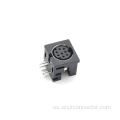 Mini conector DIN Femenino Dip